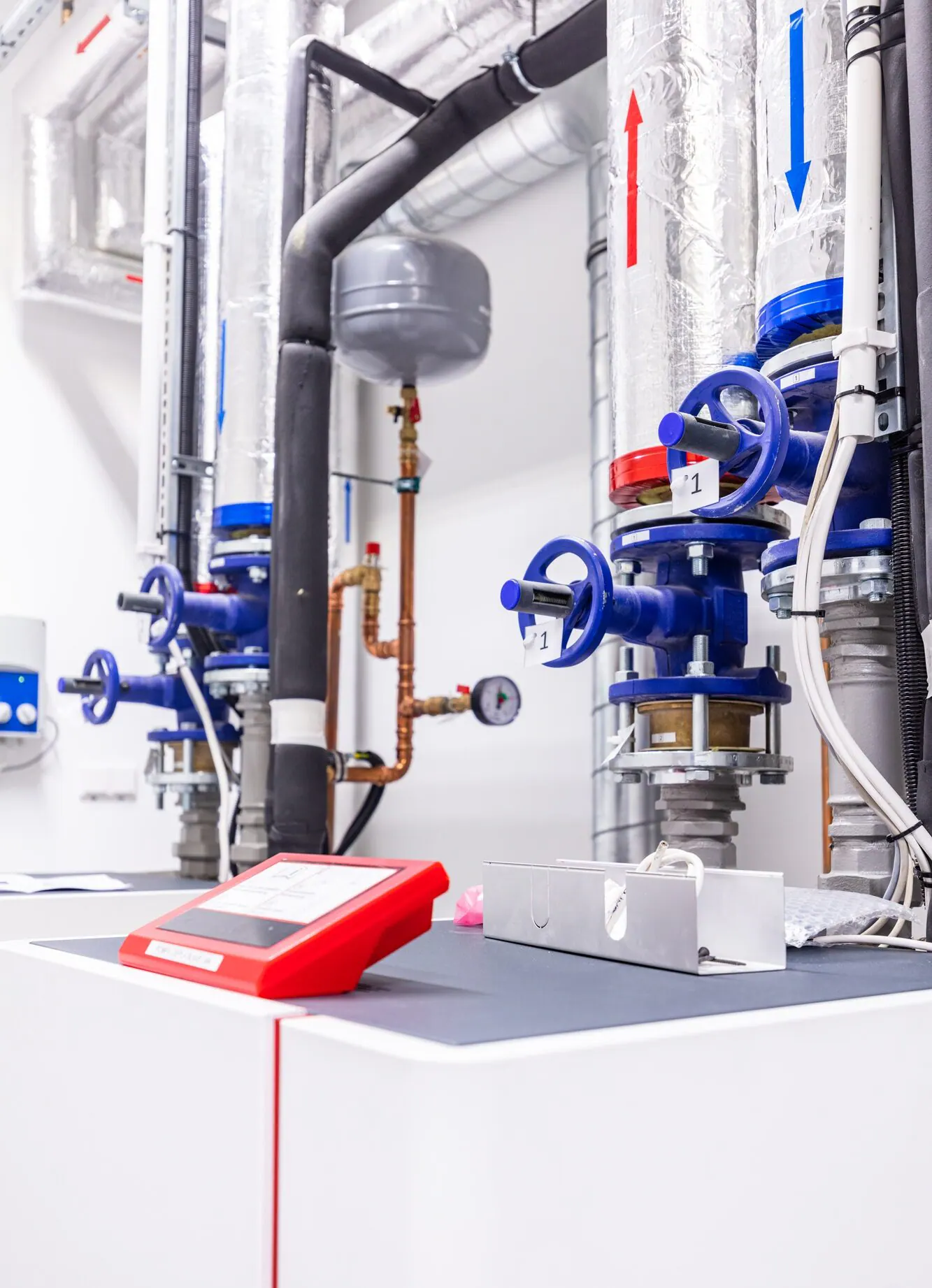 Heating plant room equipment